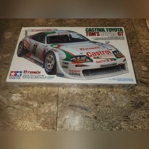 TAMIYA 1/24 Sports Car Series 163 Castrol Toyota Tom's Supra GT Model Kit 24163